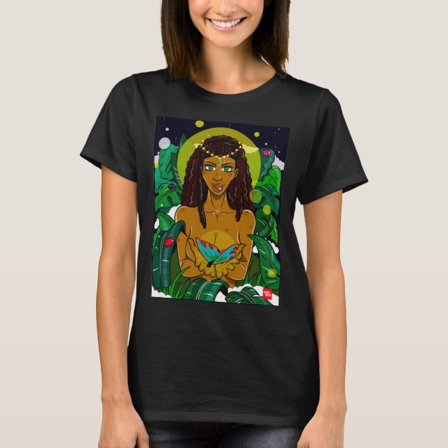 CAMISETA EVE IN THE GARDEN (Anverso)