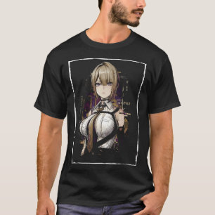 Camiseta Evelyn Chevalier ZZZ Cabello Oscuro Ascuas Rojas A