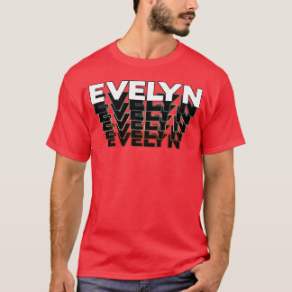 Camiseta Evelyn Funny Retro Vintage Sunset Evelyn 80s 90s g