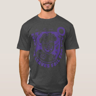 Camiseta Even The Leaves Fall For You Autumn Season Retro C