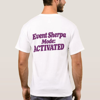 Camiseta Event Sherpa Modo: ACTIVADO