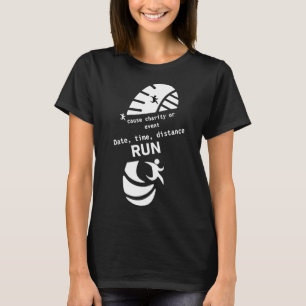 Camiseta Evento de Carrera Divertida Causa Promoción de Car