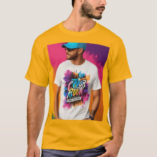 Camiseta Evento de ejecución de color.