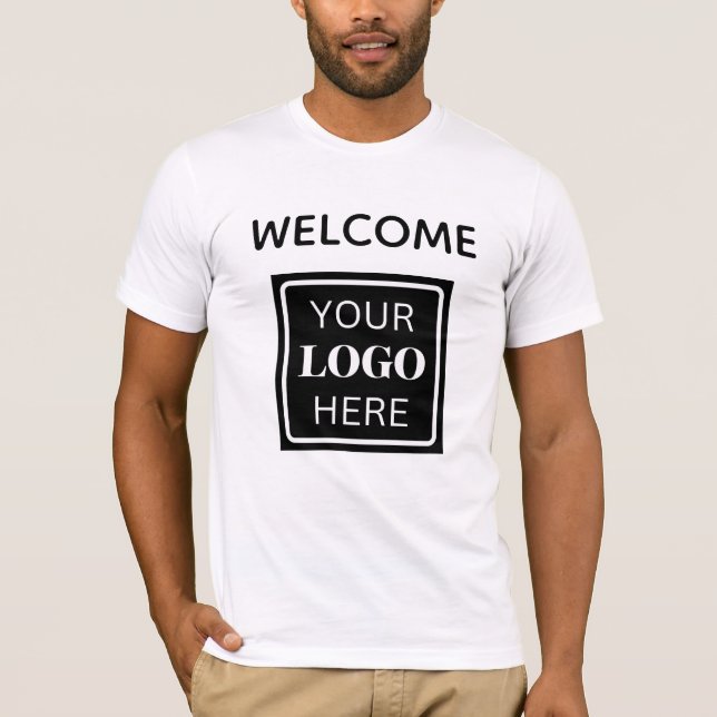 Camiseta Evento de negocios de código QR de medios sociales (Anverso)
