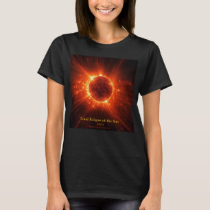 Camiseta Evento del Año del Eclipse Solar Total