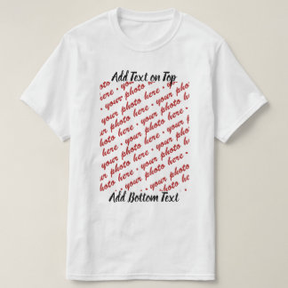 Camiseta Evento especial Agregar una foto