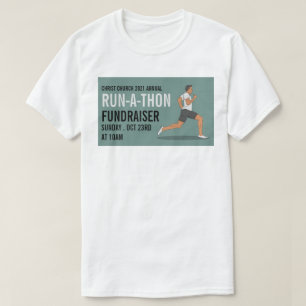 Camiseta Evento Runner, organización benéfica Run-Walk-a-Th