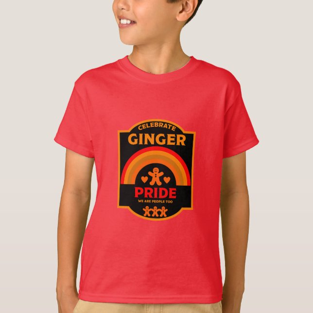 Camiseta Eventos del Mes del Día del Orgullo Ginger (Anverso)