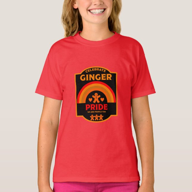 Camiseta Eventos del Mes del Orgullo Pelirrojo (Anverso)