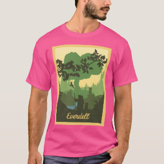 Camiseta Everdell - Juegos de mesa - Afiche de viaje Minima
