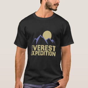 Camiseta Everest Expeditions Mountain Exploration Adventure