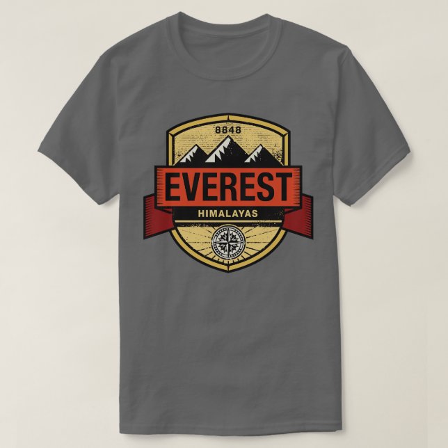 Camiseta Everest Himalayas (Diseño del anverso)