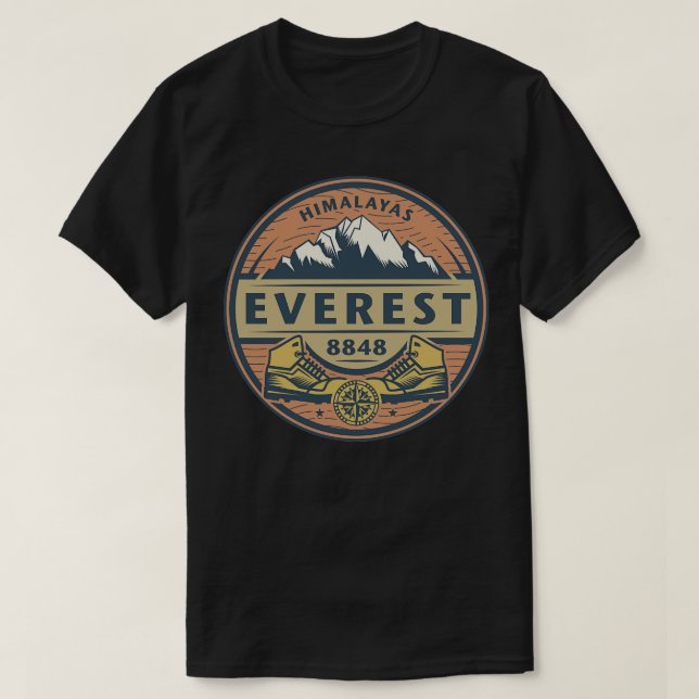 Camiseta Everest Himalayas 1 (Diseño del anverso)