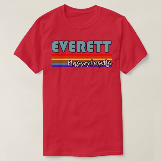 Camiseta Everett Massachusetts Orde Everett regalo LGBT LGB (Diseño del anverso)