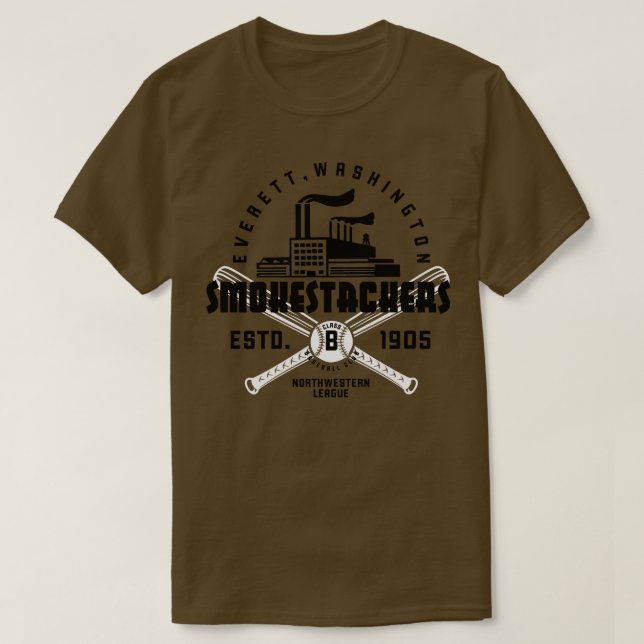Camiseta Everett Smokestackers (Diseño del anverso)