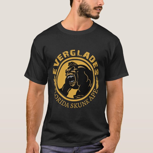 Camiseta Everglades Florida Skunk Ape  (Anverso)