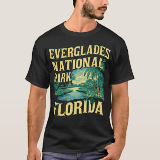 Camiseta Everglades - Parque Nacional de EE. UU. Vintage