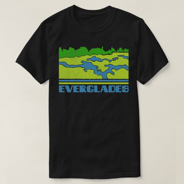 Camiseta Everglades Parque Nacional de Everglades Natio (Diseño del anverso)