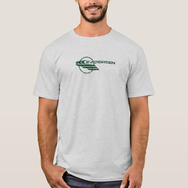 Camiseta Evergreen International Airlines Worn (Anverso)
