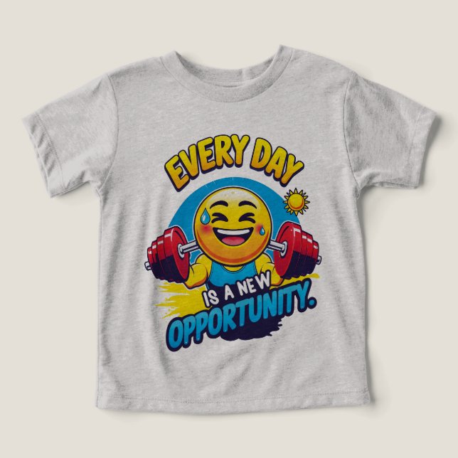Camiseta  Every Day is a New Opportunity (Diseño delantero )