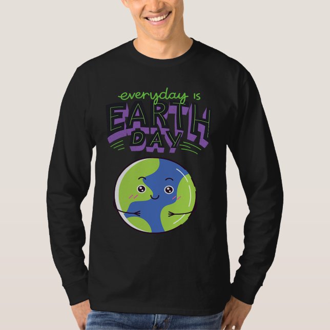 Camiseta Every Day Is Earth Day (Anverso)