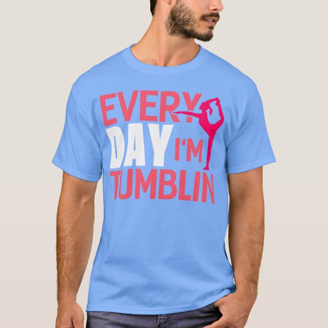 Camiseta Everyday Imumbling Funny Gymnasticumbling 70s retr (Anverso)