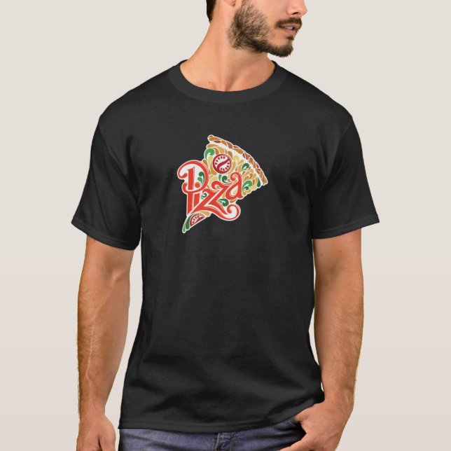 Camiseta Everyday pizza t-shirt for everyone (Anverso)
