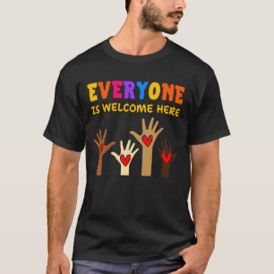 Camiseta Everyone is welcome here support Idaho teacher