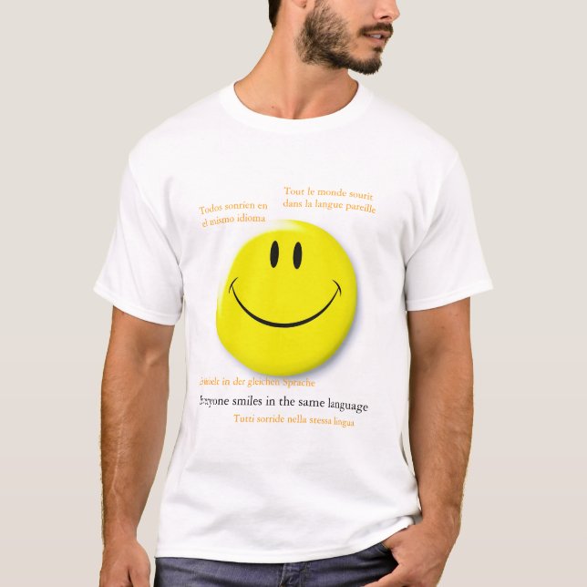 Camiseta EverySmilesSameLanguage (Anverso)