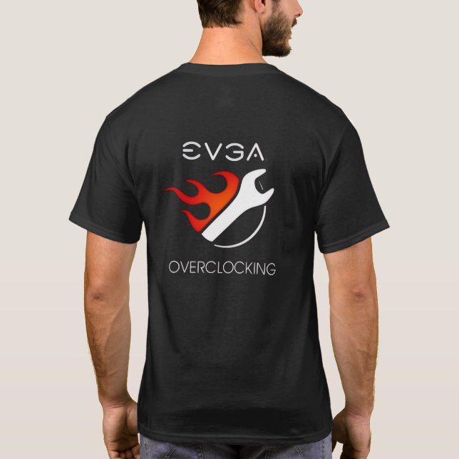 Camiseta EVGA sobreaceleración (Reverso)