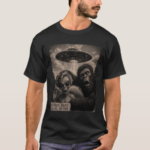Camiseta Evidencia de Alien Bigfoot Foto Caso No 9A 1969 OV