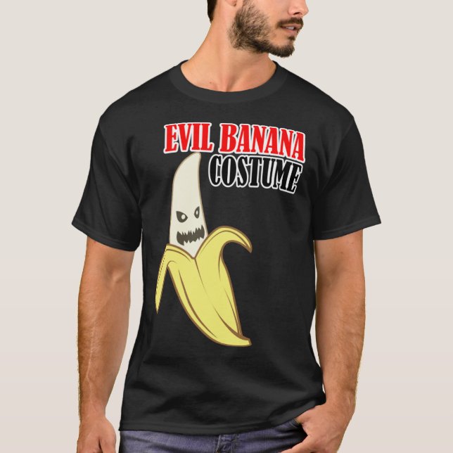 Camiseta Evil Banana Costume Funny (Anverso)