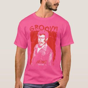 Camiseta Evil Dead 2 Ash Williams Sangriento Groovy Terror