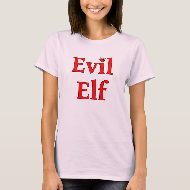 Camiseta Evil Elf (Anverso)
