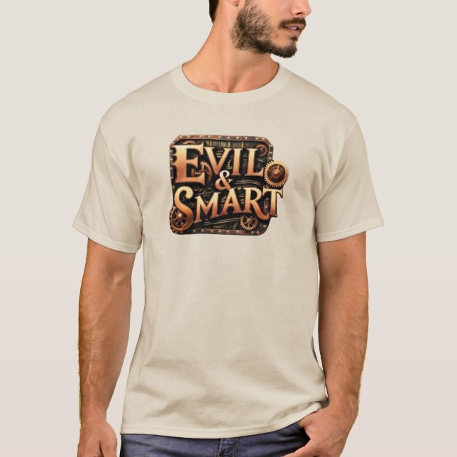 Camiseta Evil & Smart Edition (Anverso)