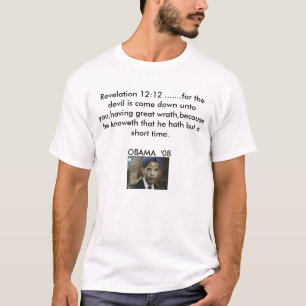 Camiseta evilobama, 12:12 de la revelación ....... para el