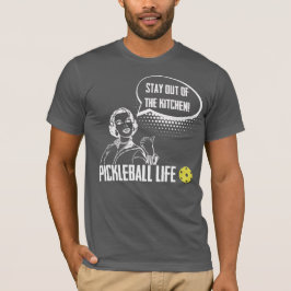 Camiseta Evita el humor gracioso de la pelota de pollo