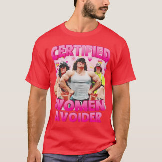 Camiseta Evitador de mujeres certificado Sam Sulek divertid