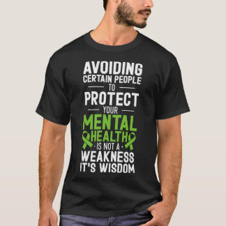Camiseta Evitar a ciertas personas para proteger su salud m