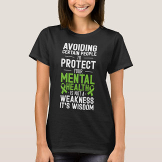 Camiseta Evitar a ciertas personas para proteger su salud m