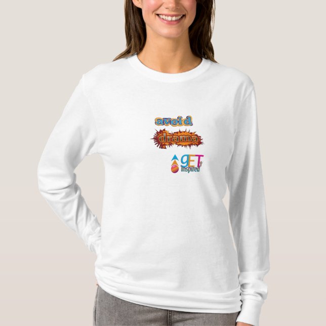 Camiseta Evitar el drama (Anverso)