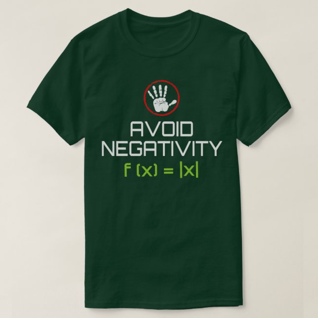 Camiseta Evitar regalos de Guay de matemáticas más frías de (Diseño del anverso)