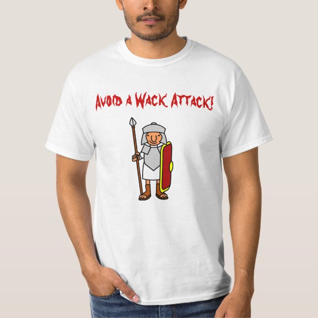 Camiseta Evite un ataque del Wack (Anverso)