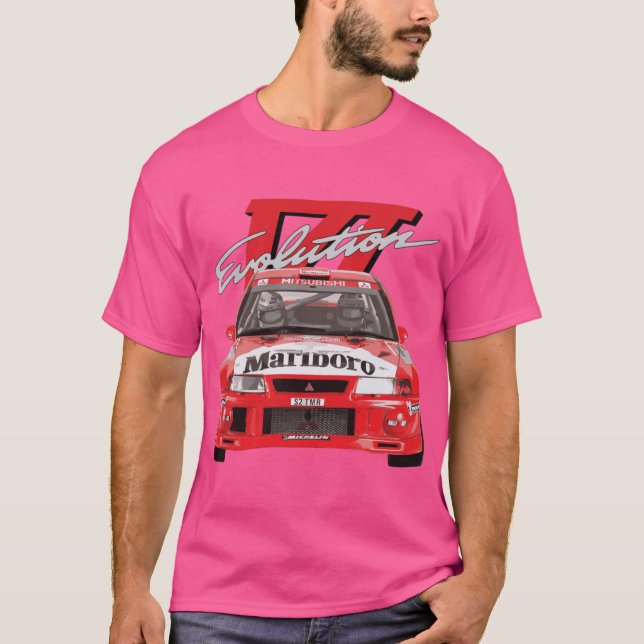 Camiseta Evo 6 VI TME WRC RALLIART Mitsubish Evolush Enke (Anverso)