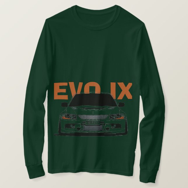CAMISETA EVO IX (Anverso del diseño)