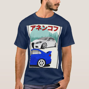 Camiseta EVO X VS Eclipse
