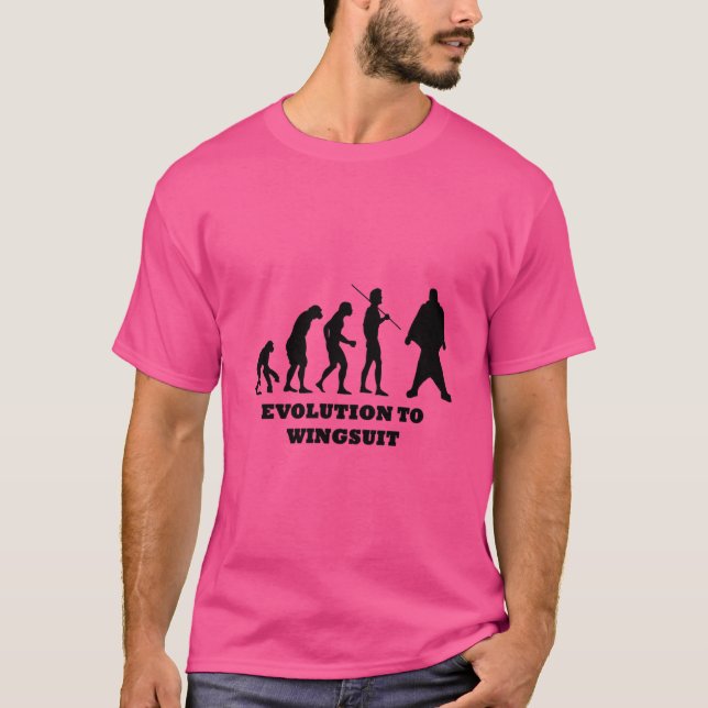 Camiseta Evolución A Traje De Alas (Anverso)