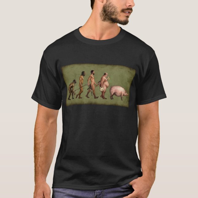 Camiseta Evolución alterada (Anverso)