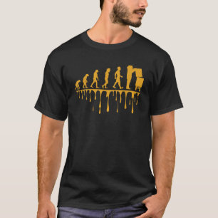 Camiseta Evolución Apicultor Abeja Apicultor Abejas Miel Co