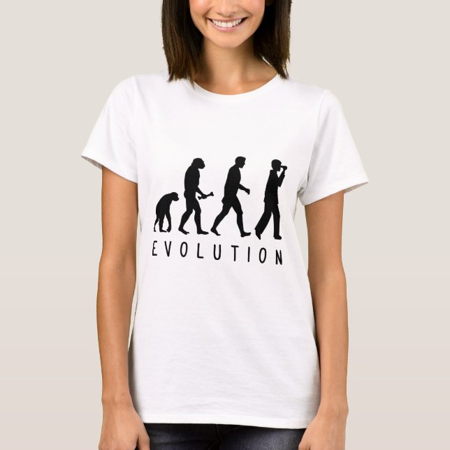 Camiseta Evolución: Birder (Anverso)
